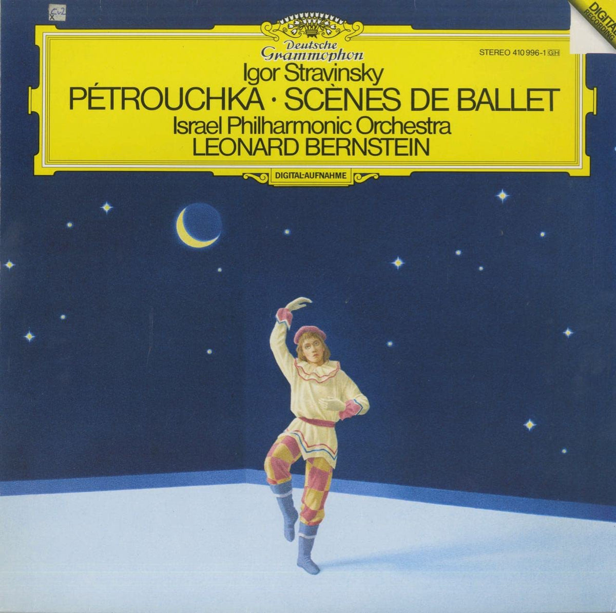 Stravinsky:Pétrouchka,Scenes de Ballet/DGG:410 9961 DE STEREO Original
