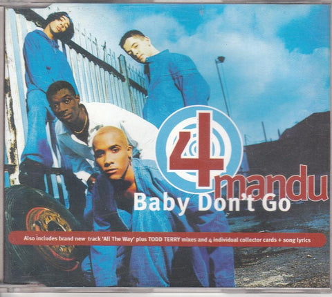 Baby Don't Go CD European 1st Avenue 1996