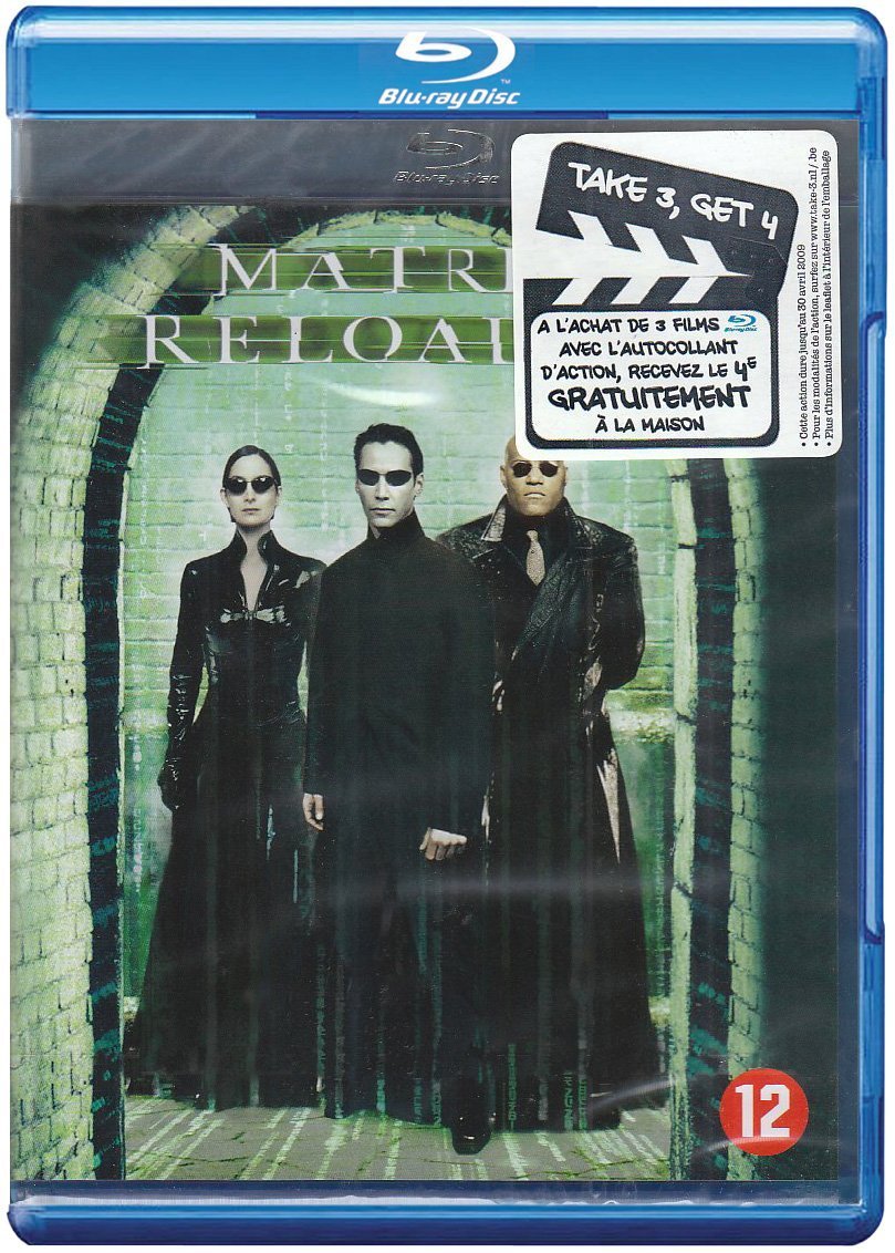Matrix Reloaded [Blu-ray] [Import belge]