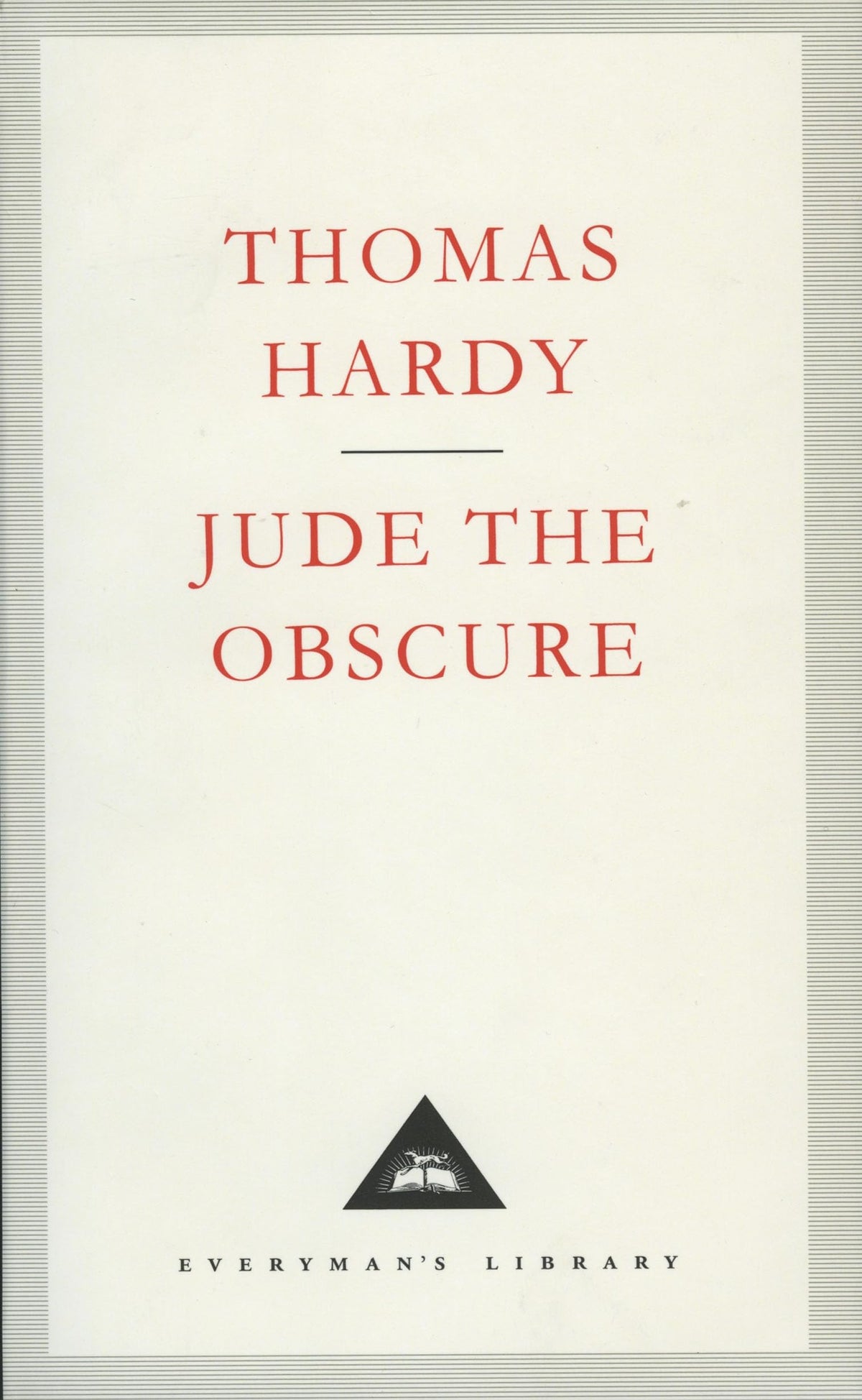 Jude The Obscure (Everyman's Library Classics)