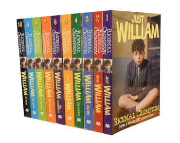 Just William by Richmal Crompton Collection Set: (Titles Contain Just William, More William, William Again, William the 