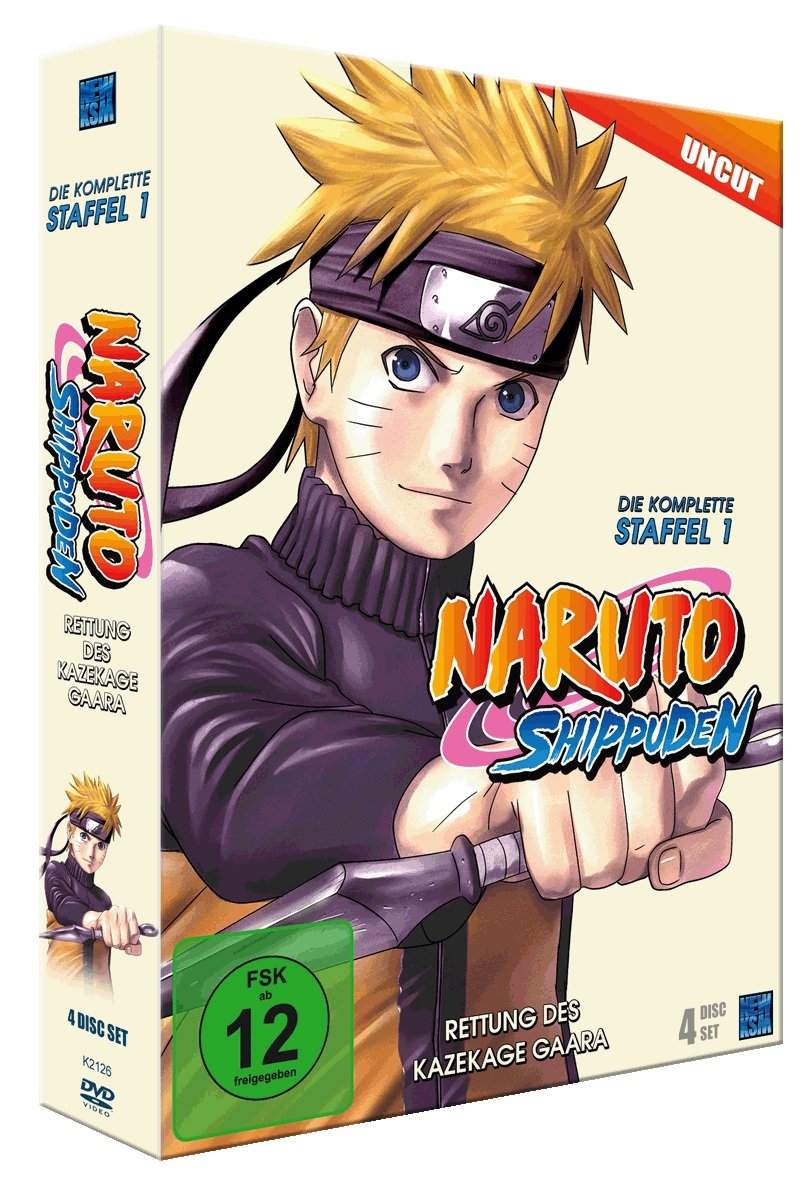 NARUTO SHIPPUDEN BOX - STAFFEL [DVD] [2007]