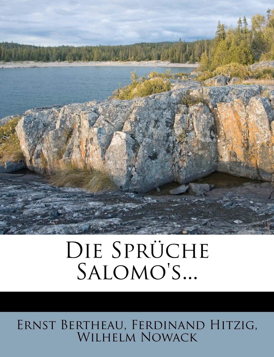 Kurzgefasstes exegetisches Handbuch zum Alten Testament. Siebente Lieferung. Die Sprüche Salomo's. (German Edition)