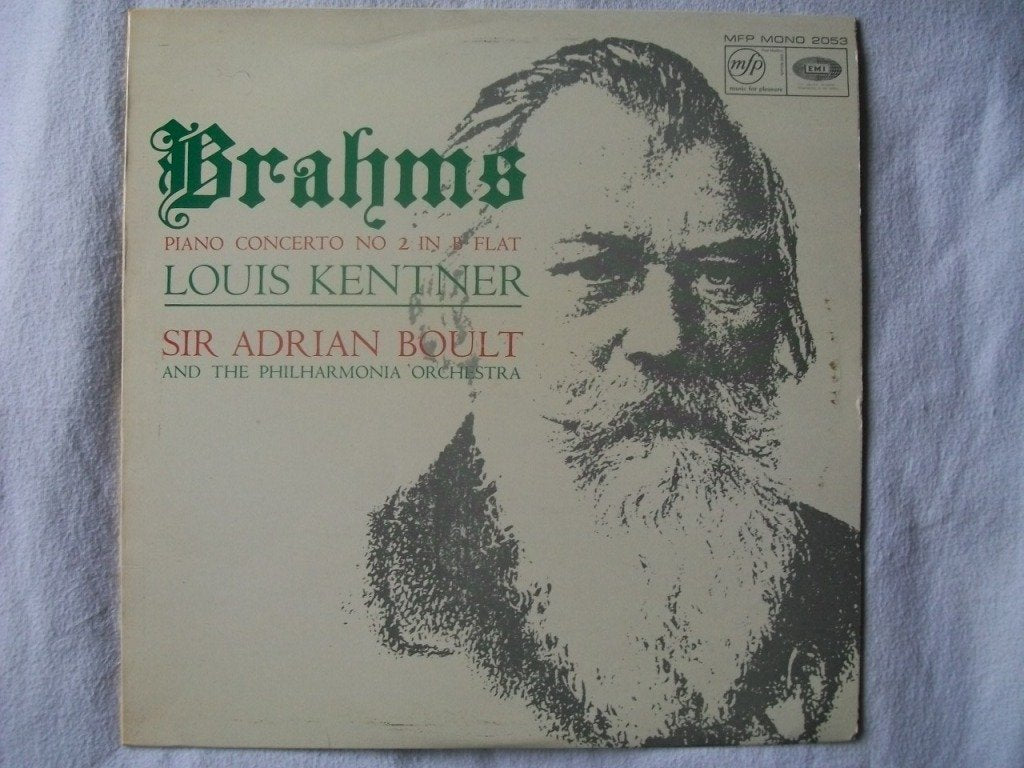 MFP 2053 LOUIS KENTNER Brahms Piano Concerto 2 LP