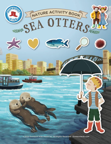 Gumboot Kids' Sea Otters Activity Book (Gumboot Kids Nature Activity Books)