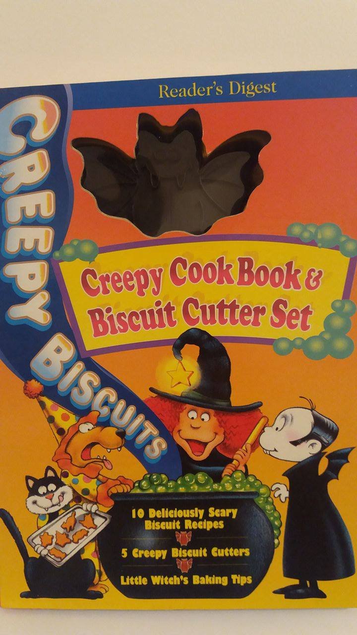 Creepy Biscuits - Creepy Cookbook and Biscuit Cutter Set