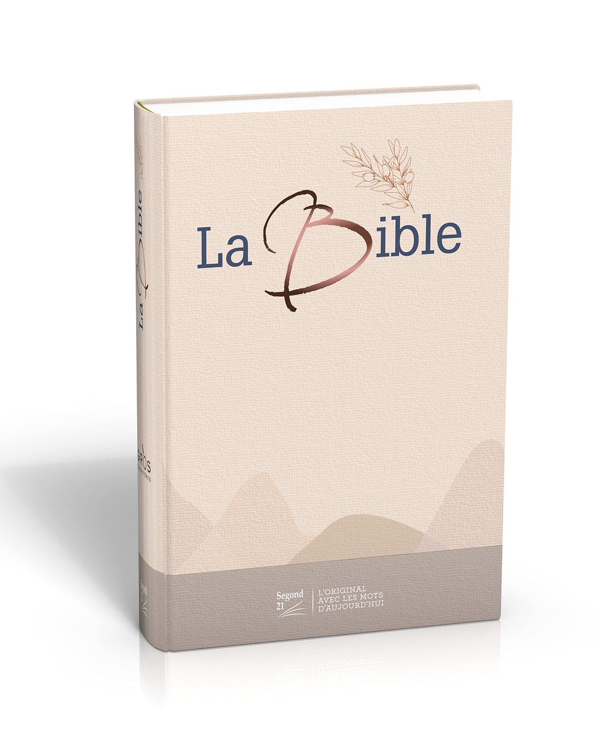 Bible Segond 21, gros caractères, rigide toilée matelassée: La Maison de la Bible x Sœur-co