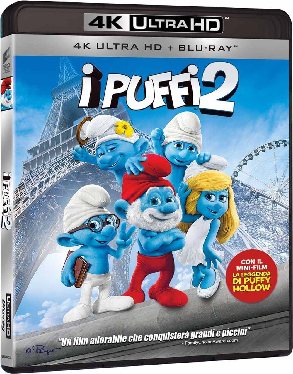 I Puffi 2 (Blu-Ray 4K Ultra HD+Blu-Ray) [Import italien]