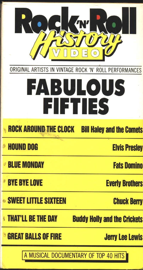 Rock N Roll History: Fabulous Fifties