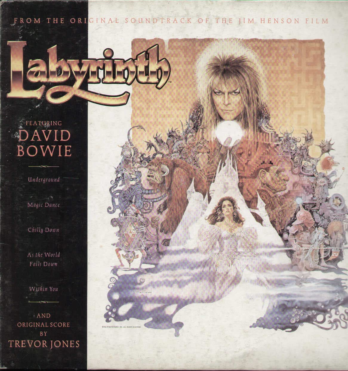 Labyrinth (soundtrack, 1986, orig. score by Trevor Jones) / Vinyl record [Vinyl-LP]