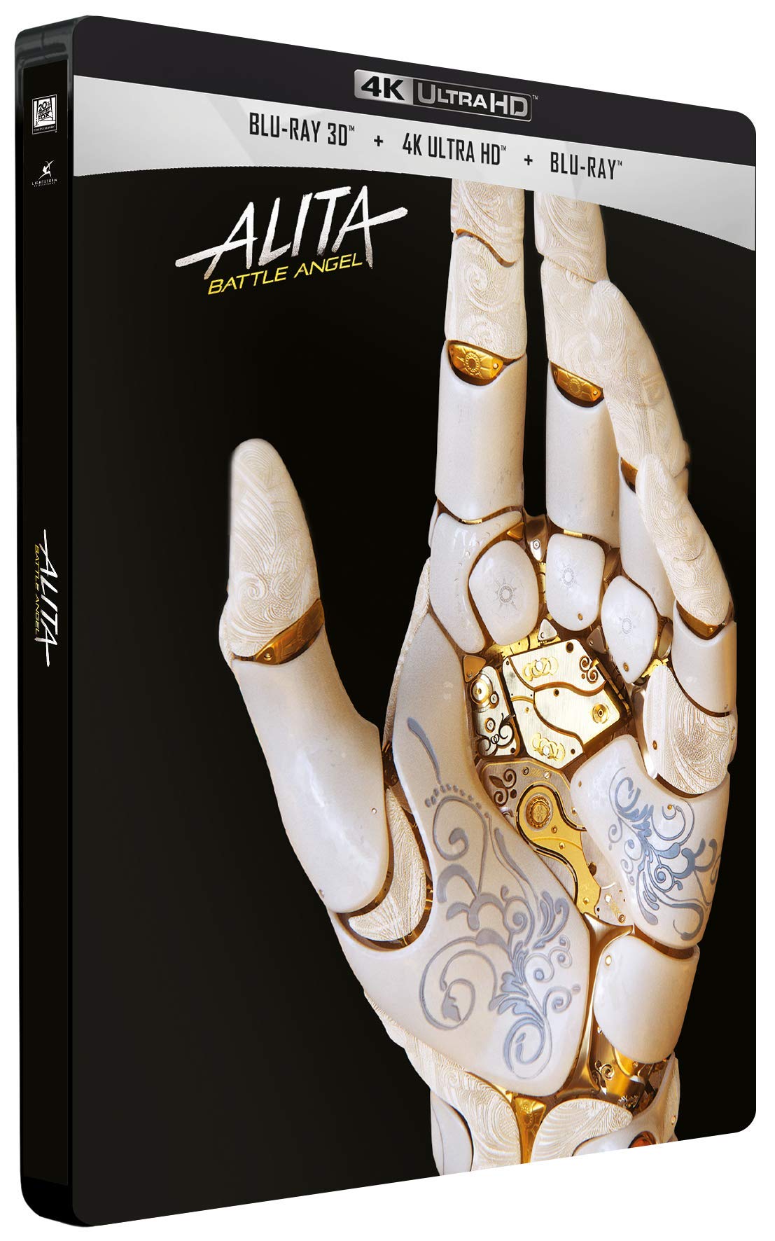 Alita : Battle Angel [4K Ultra HD + Blu-ray 3D + Blu-ray - Édition Limitée SteelBook]
