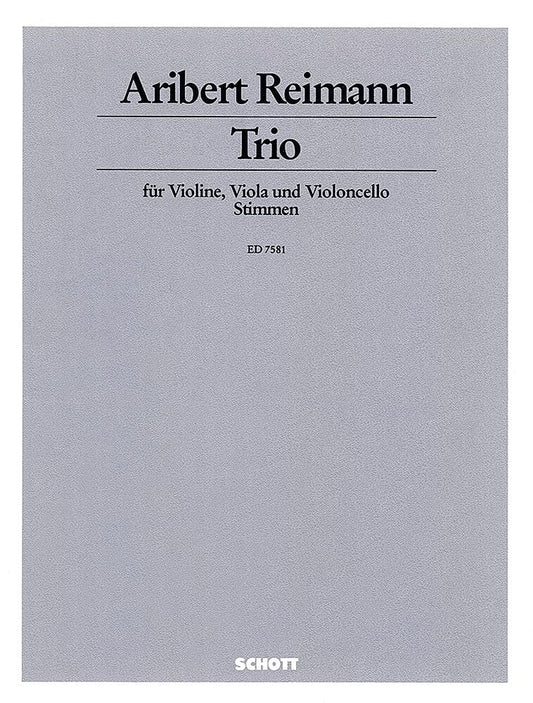 Trio: violin, viola and cello. Jeu de parties.