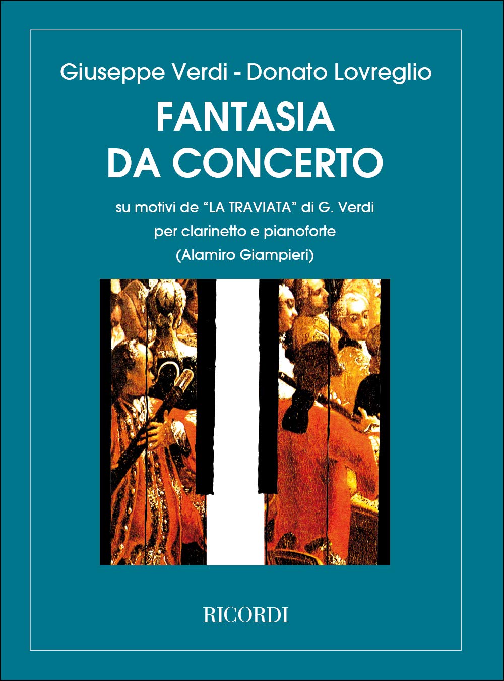 FANTASIA DA CONCERTO SU MOTIVI DELLA TRAVIATA CLARINETTE-PARTITION+PARTIES SEPAREES