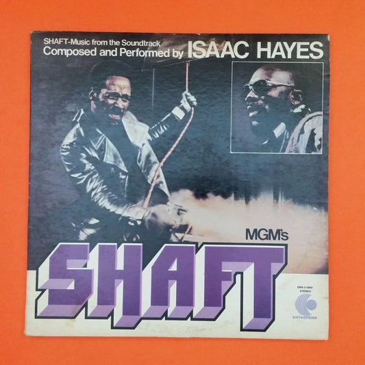SHAFT Soundtrack Isaac Hayes Dbl LP Vinyl VG+ GF Enterprise ENS 2 5002