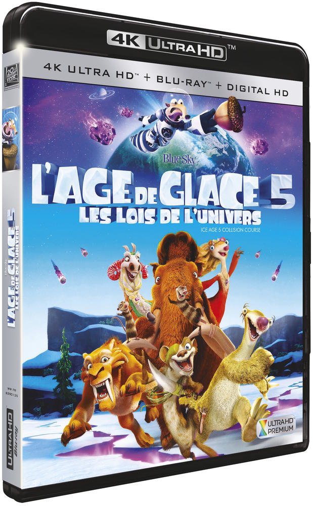 L'Age de Glace 5 : Les lois de l'univers [4K Ultra-HD Ultra Blu-Ray + Digital HD]