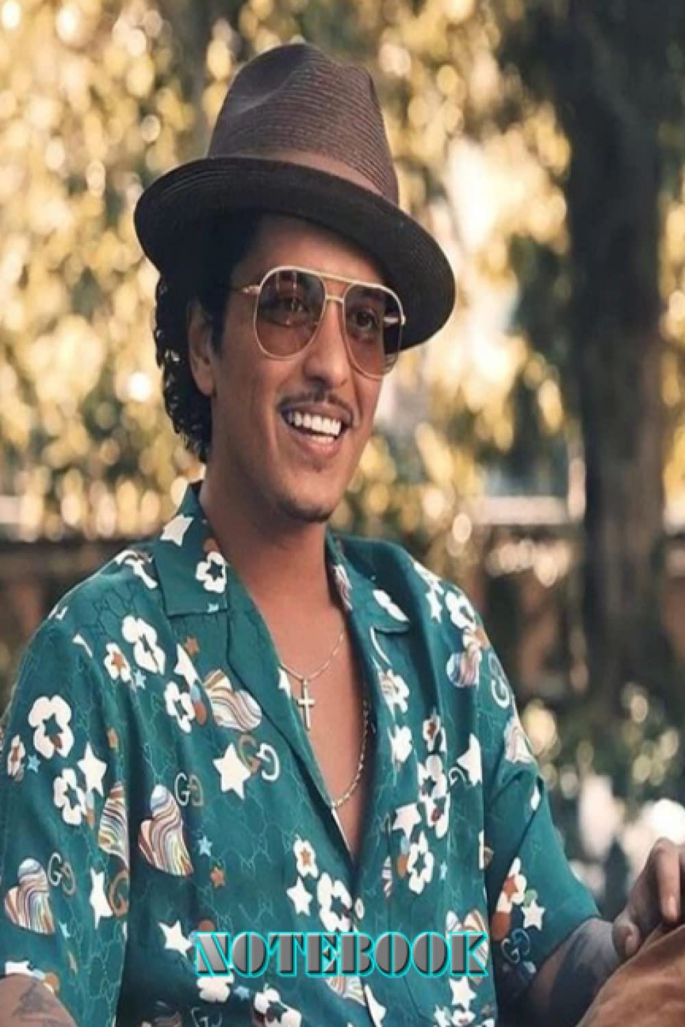 Family Notebook : Bruno Mars Lined Notebook 100 Page for Father, Mother and Family - Great Holiday Idea #177