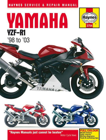 Yamaha: YZF-R1 '98 to '03 (Haynes Service & Repair Manual)