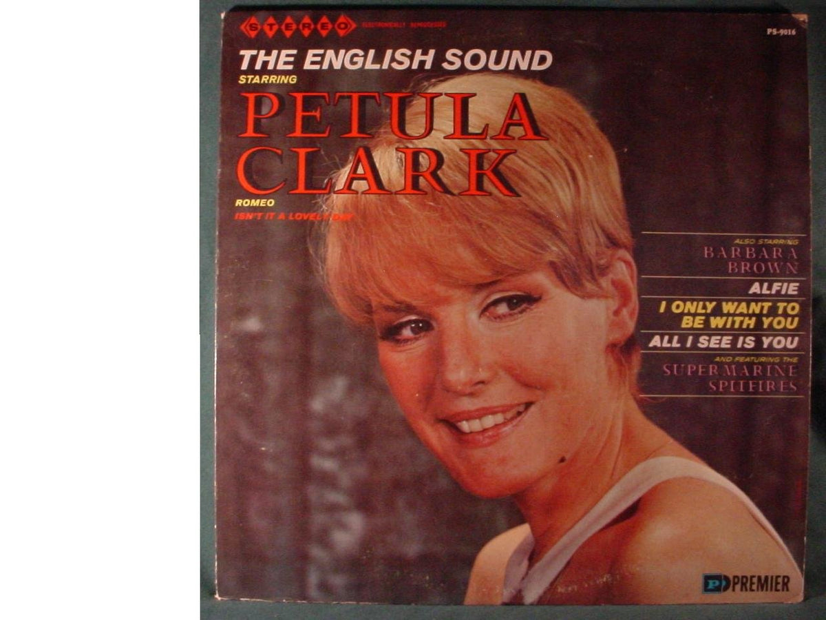 Petula Clark - Barbara Brown & The Supermarine Spitfires Near Mint Stereo Lp - The English Sound - Premier 1964