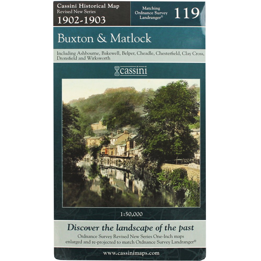 Buxton and Matlock (Cassini Historical Map, Revised New Series (in Colour), 1896-1904)