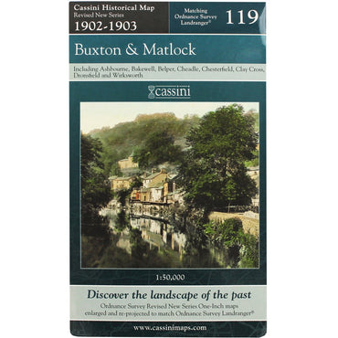 Buxton and Matlock (Cassini Historical Map, Revised New Series (in Colour), 1896-1904)