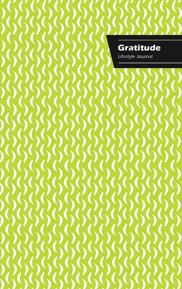 Gratitude Lifestyle Journal, Creative Write-in Notebook, Dotted Lines, Wide Ruled, Size (A5) 6 x 9, (Yellow-White)