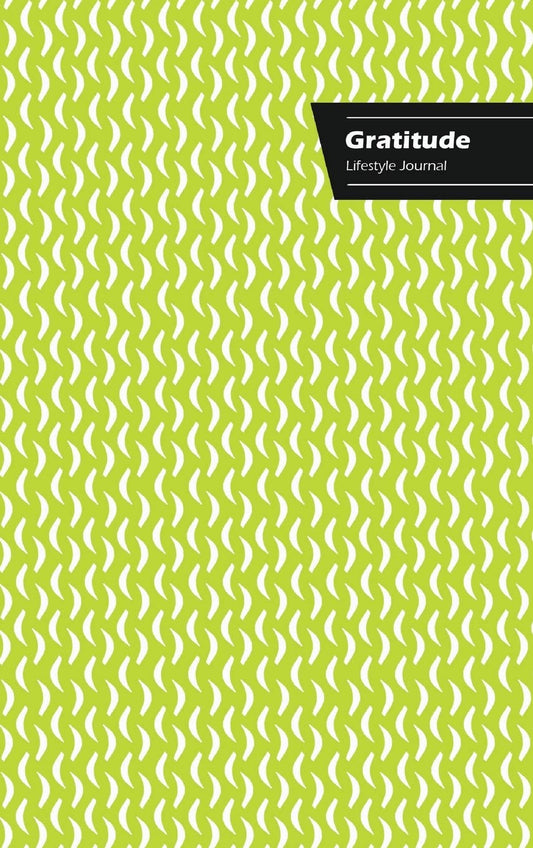 Gratitude Lifestyle Journal, Creative Write-in Notebook, Dotted Lines, Wide Ruled, Size (A5) 6 x 9, (Yellow-White)