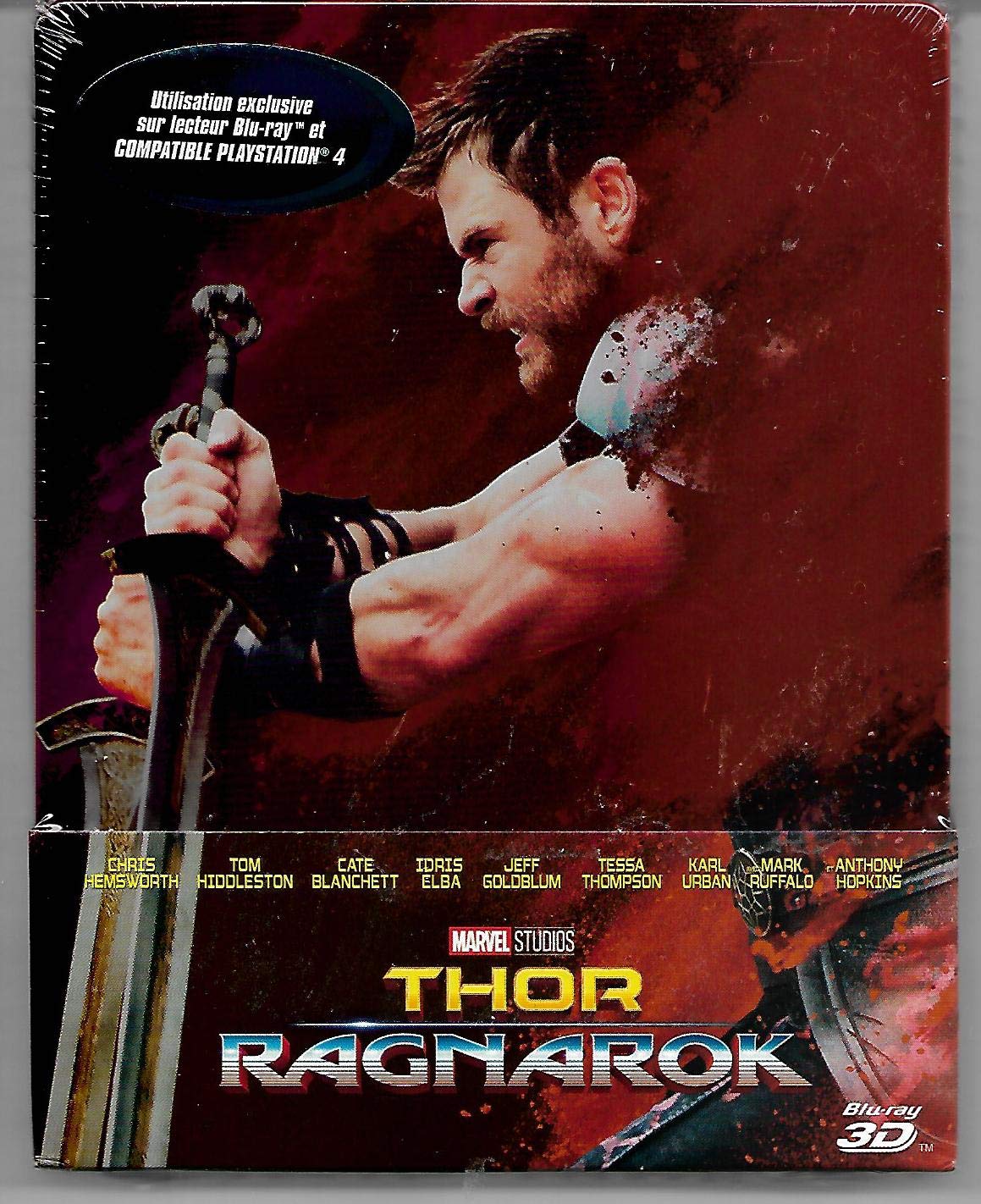 Thor Ragnarok - Marvel - Edition Limitée 2D 3D Steelbook