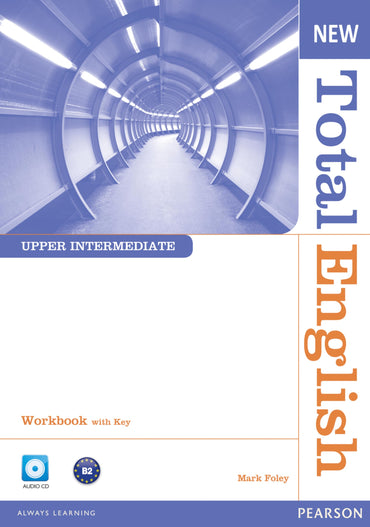 NEW TOTAL ENGLISH UPPER INTERMEDIATE WORKBOOK WITH KEY AND AUDIO CD PACK