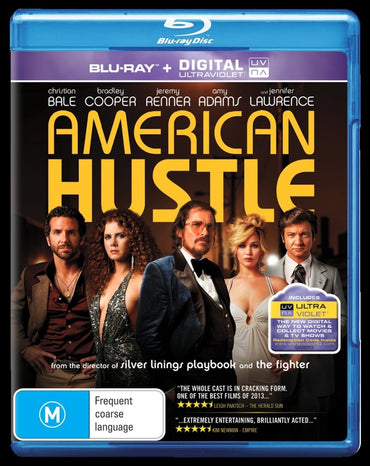 American Hustle | David O. Russell's | Christian Bale, Bradley Cooper | NON-USA Format | Region B Import - Australia