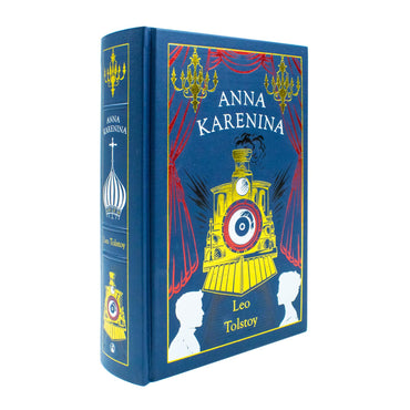 Anna Karenina Deluxe Leather Bound By Leo Tolstoy - Timeless Literary Fiction Hardback Classic Historical Novel