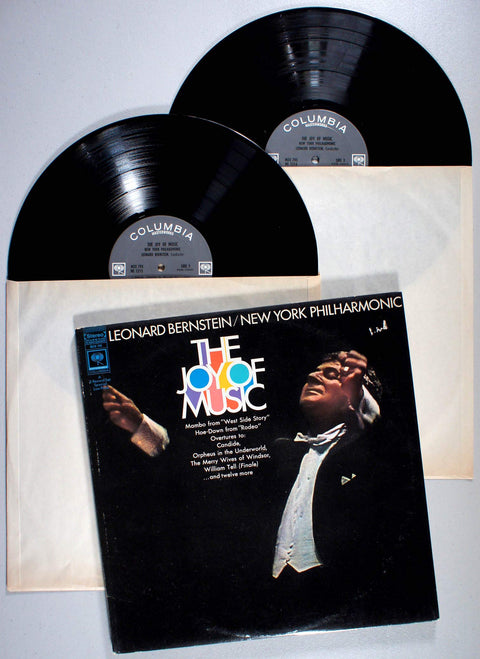 The Joy of Music - Leonard Bernstein/New York Philharmonic - 2 Vinyl Records