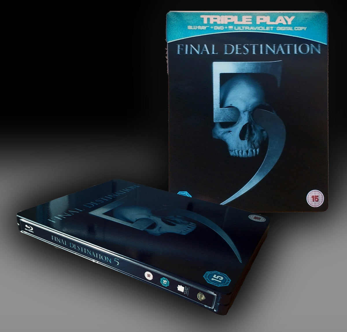 Final Destination 5 - Limited Edition Steelbook Triple Play (Blu-ray + DVD + UV Digital Copy)