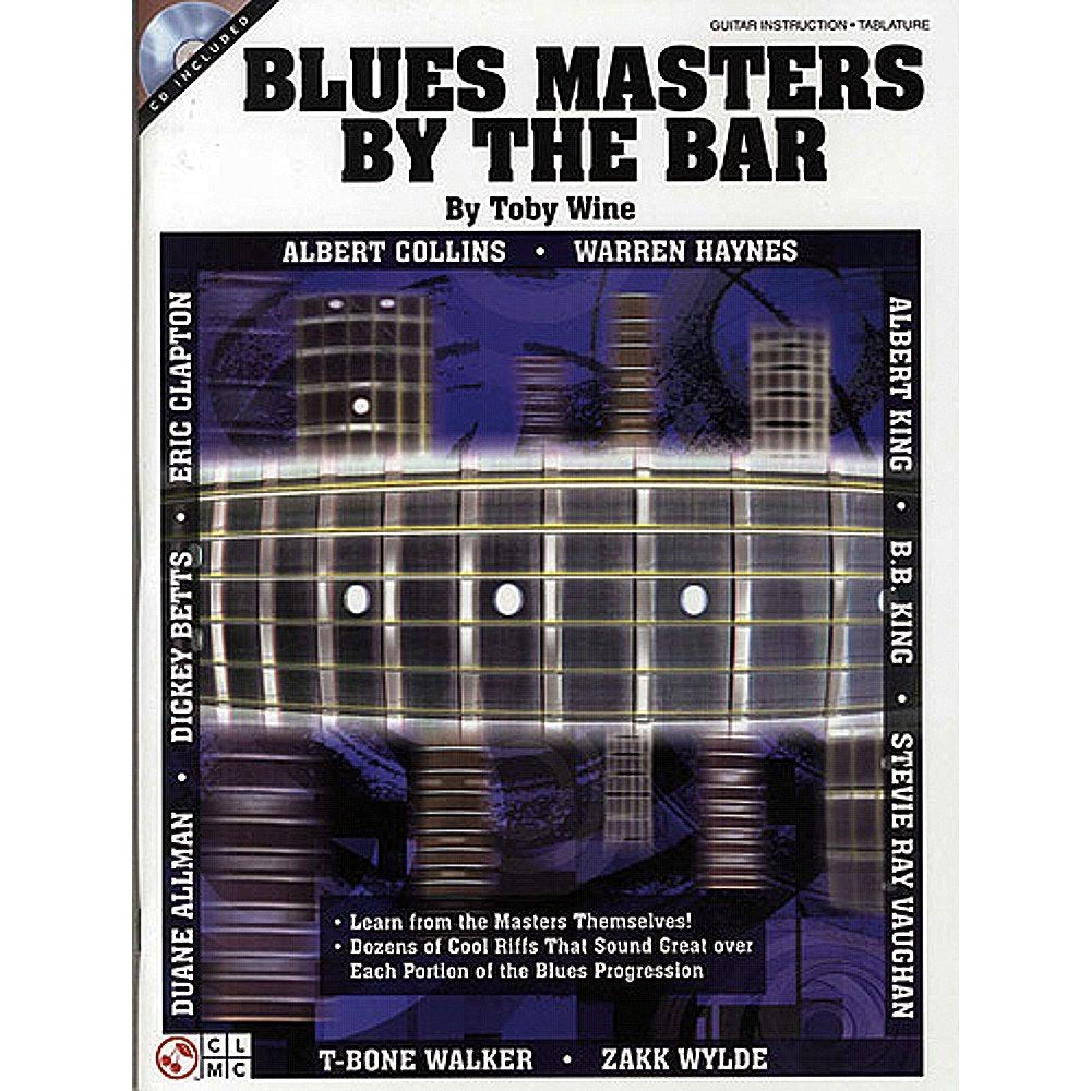 Blues Masters by the Bar Softcover with CD