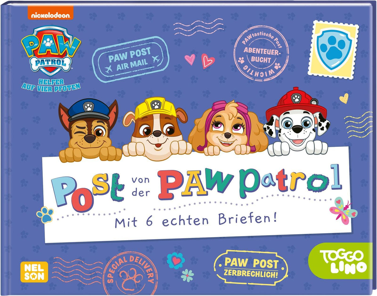 PAW Patrol: PAW Patrol: Post von der PAW Patrol: Mit 6 echten Briefen! | Karten, Spiele, Sticker und vieles mehr!