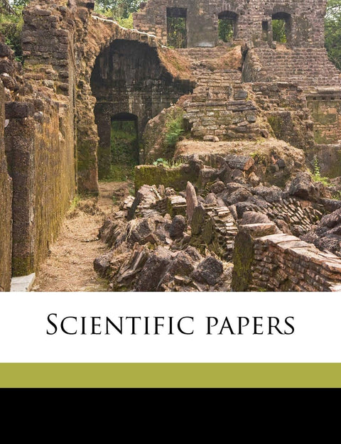 Scientific Papers; Volume 3