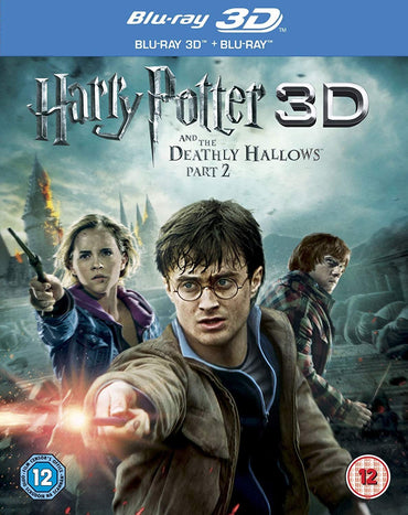 Harry Potter & The Deathly Hallows Part 2 - Blu-Ray 3D + Blu-Ray + DVD + Digital Copy