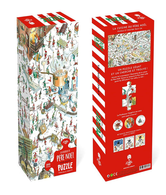 Puzzle géant A la recherche du père Noël