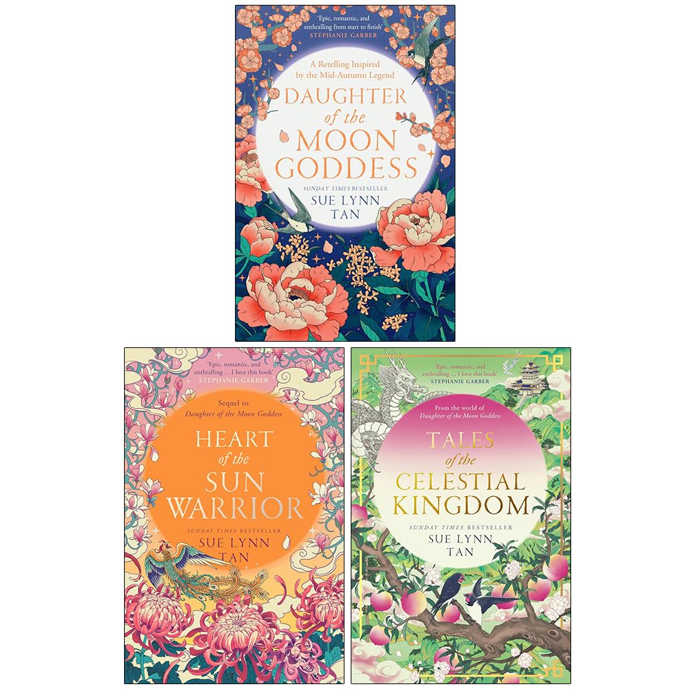 Celestial Kingdom Series Collection 3 Books Set By Sue Lynn Tan (Daughter of the Moon Goddess, Heart of the Sun Warrior 