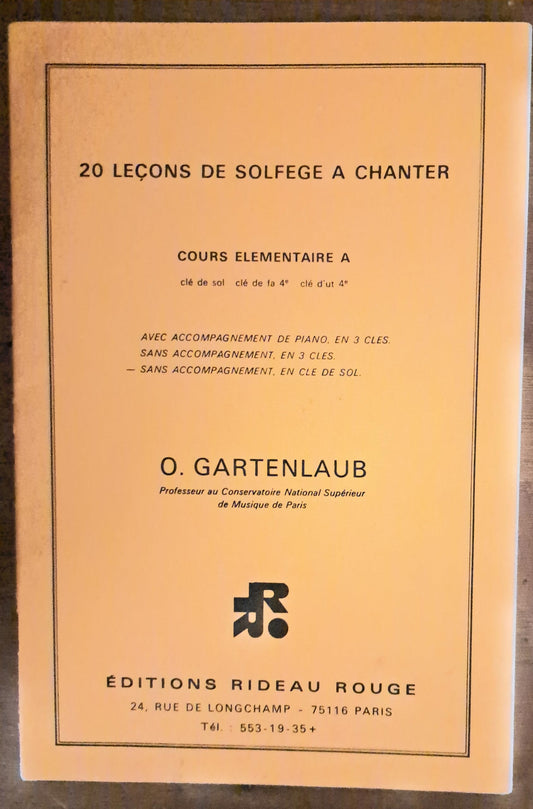 20 LECONS COURS EL.A SOL