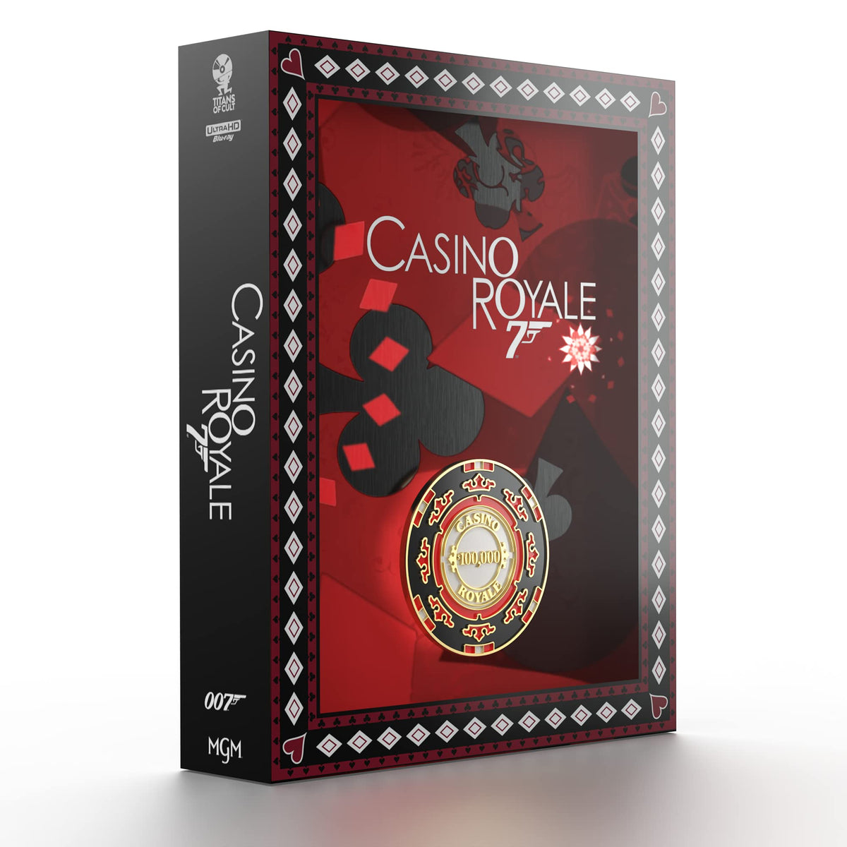 Casino Royale [Édition Titans of Cult-SteelBook 4K Ultra HD + Blu-Ray + Goodies]