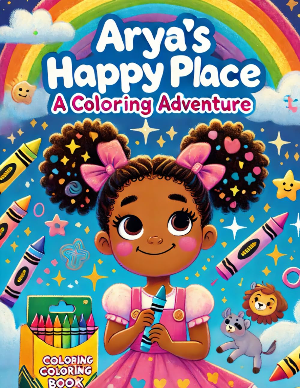Arya's Happy Place: A Coloring Adventure (Arya's Happy Place Coloring Books)