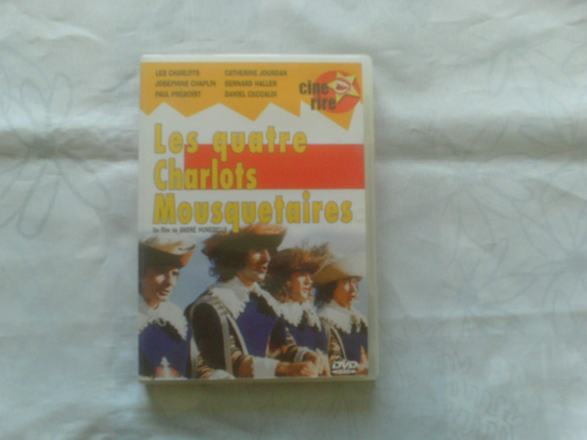 Les quatre Charlots mousquetaires