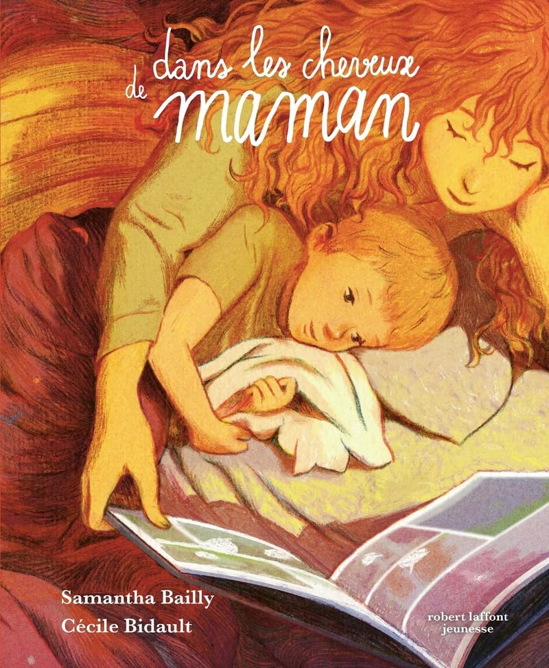 Dans les cheveux de maman