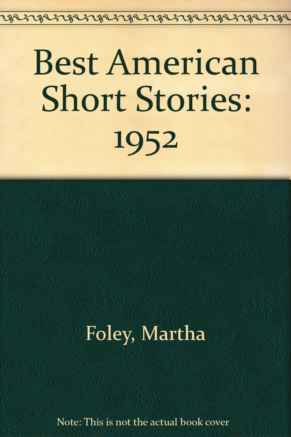 Best American Short Stories: 1952