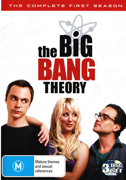 The Big Bang Theory Season 1 | NON-USA Format | PAL Region 4 Import - Australia