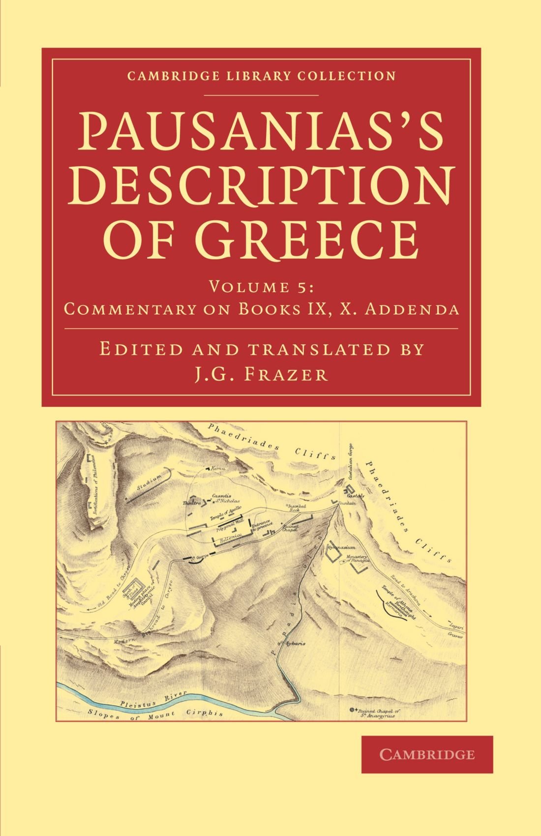 Pausanias's Description of Greece (Cambridge Library Collection - Classics) (Volume 5)