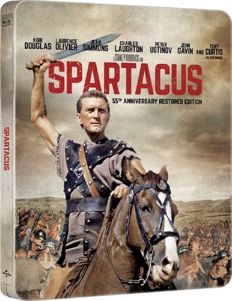 Spartacus Steelbook, 55th Anniversary uk Edition Steelbook Uncut