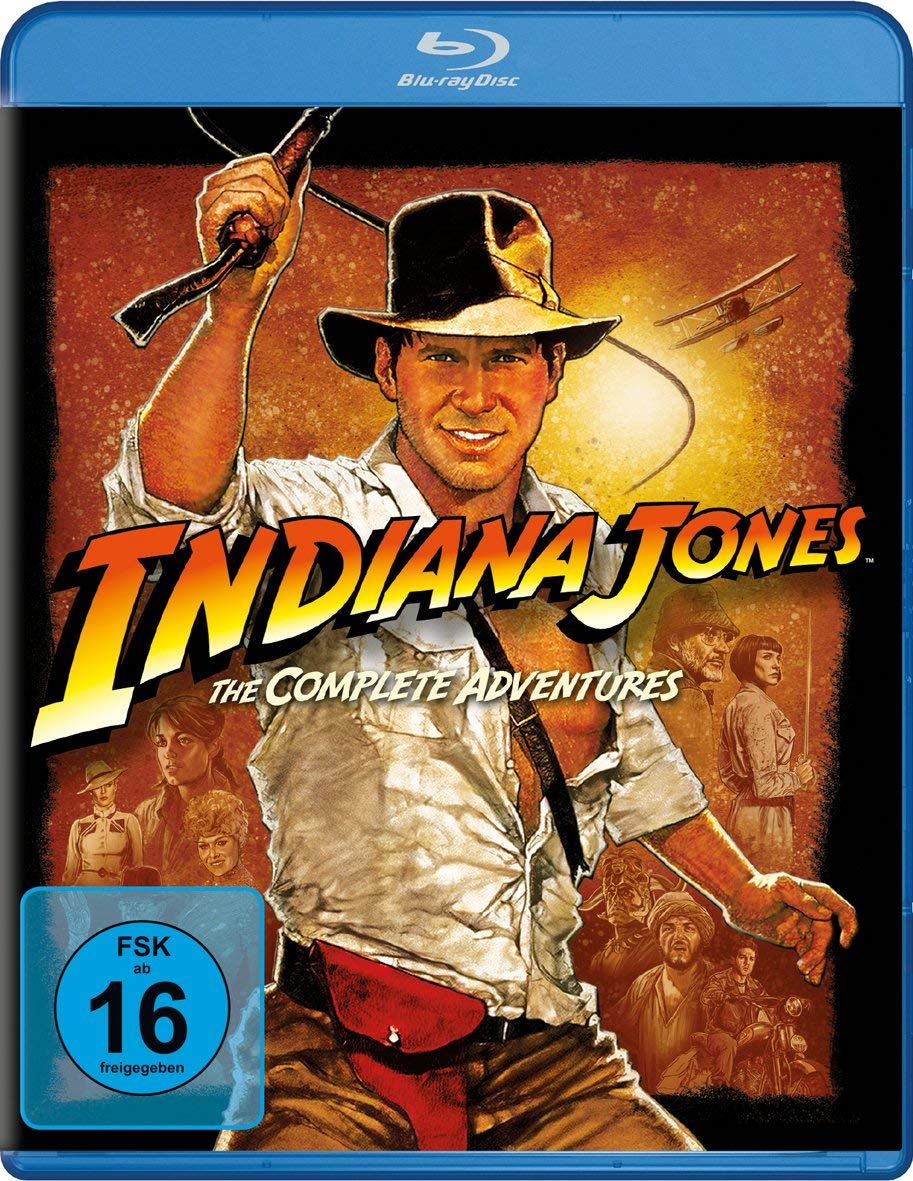 INDIANA JONES BOX - MOVIE [Blu-ray]