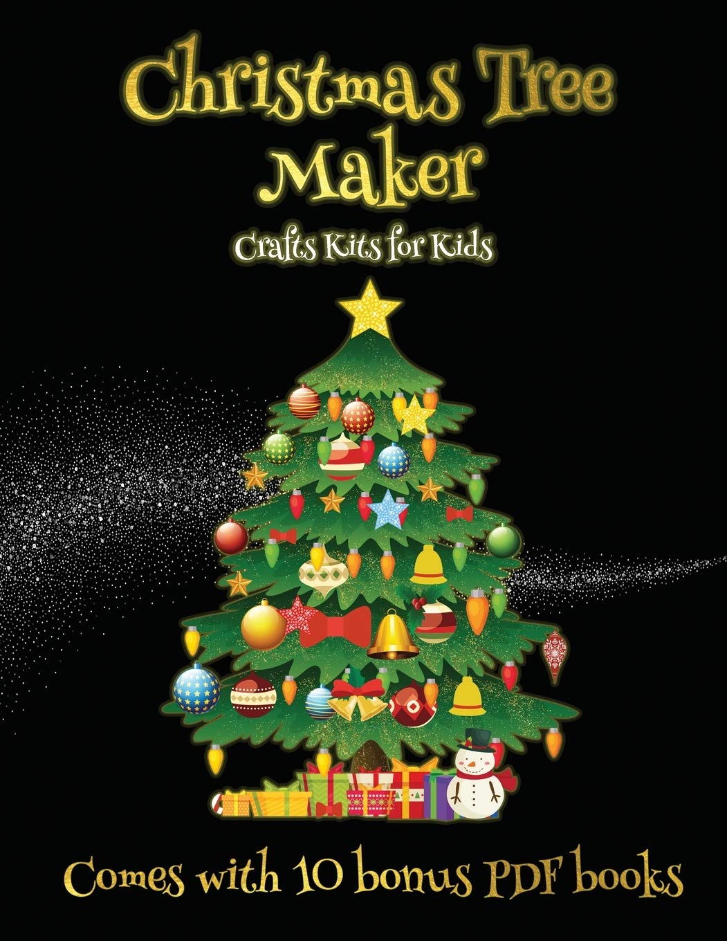 Crafts Kits for Kids (Christmas Tree Maker): This book can be used to make fantastic and colorful christmas trees. This 