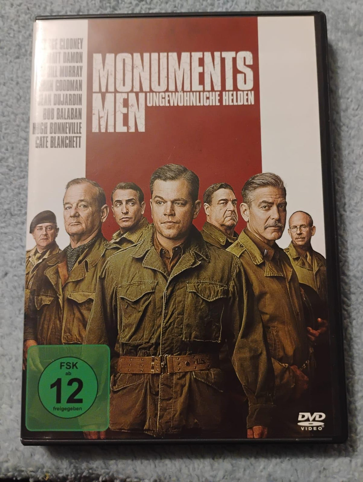 MONUMENTS MEN - UNGEWöHNLICHE [DVD] [2014]